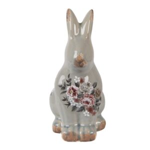 6ce1968m-decoratie-beeld-konijn-21-cm-grijs-keramiek